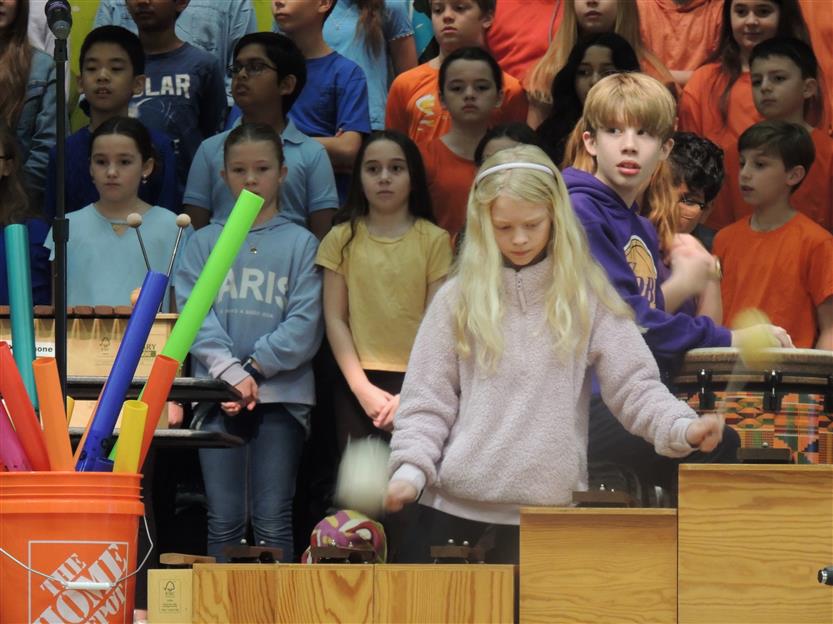 Students learn about Black History Month